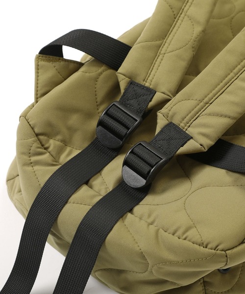 Riu　リウ　キルティング　バックパック　リュック　ショルダーバッグ　ベージュ 3way quilting backpack – Riu
