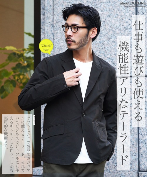 JIGGYS SHOP ジャケット テーラードジャケット 撥水テーラード