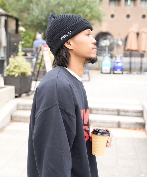 ニット帽 ニットキャップ 「WAVECITY/ウェイブシティ」WAVE CITY