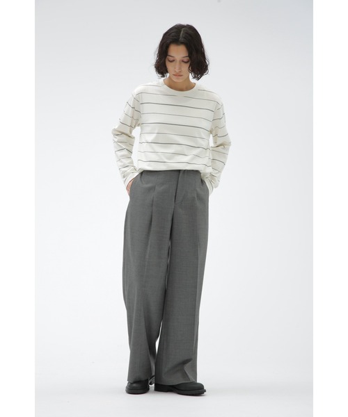 【タグ付新品未使用】MARGARET HOWELL ストライプ Tシャツ XL MARGARET HOWELL tシャツ STRIPE COTTON JERSEY レディース