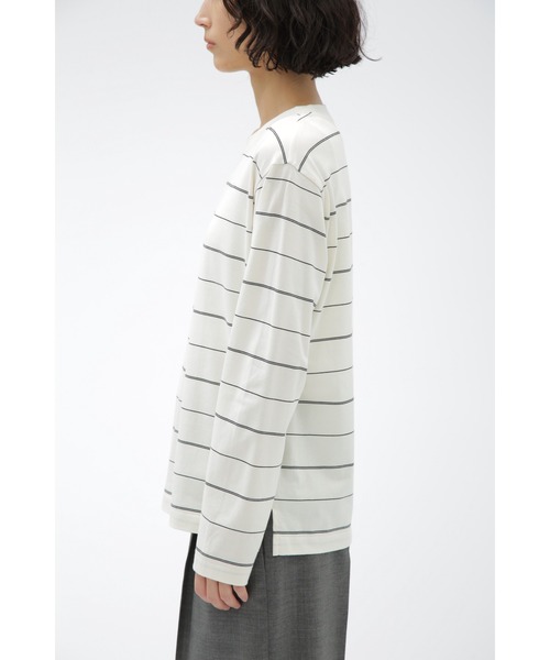 【タグ付新品未使用】MARGARET HOWELL ストライプ Tシャツ XL MARGARET HOWELL tシャツ STRIPE COTTON JERSEY レディース