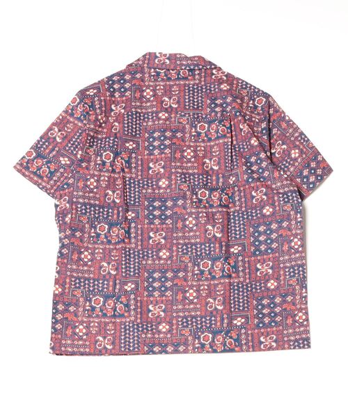 NOMA t.d. シャツ t.d./ノーマティーディー Indigo Print Summer 