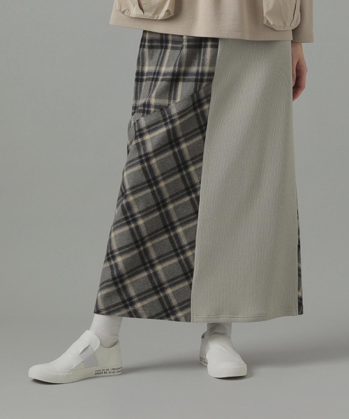 ZUCCa（ズッカ） スカート チェックドッキング / スカート / (O
