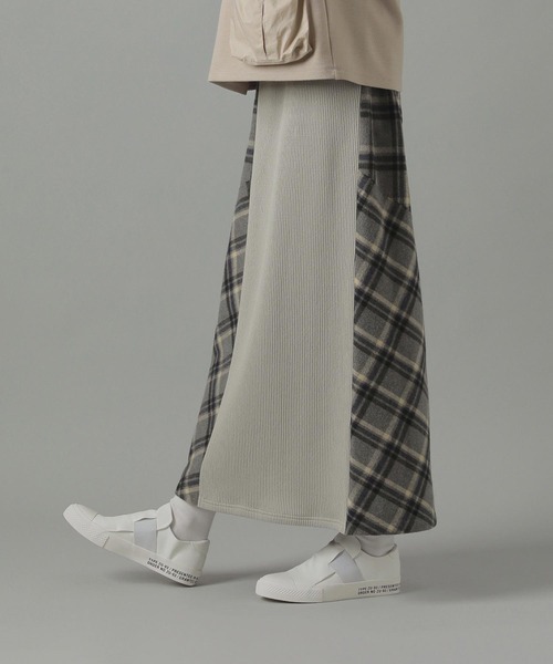 ZUCCa（ズッカ） スカート チェックドッキング / スカート / (O