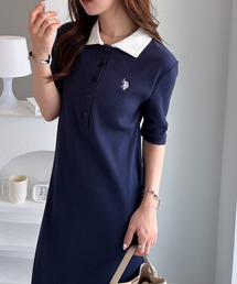 U.S. POLO ASSN.（ユーエスポロアッスン） ワンピース 半袖 RANAN
