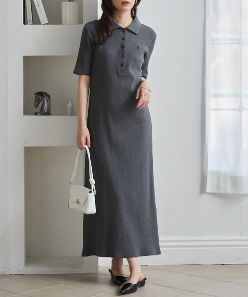 U.S. POLO ASSN.（ユーエスポロアッスン） ワンピース RANAN/solleim