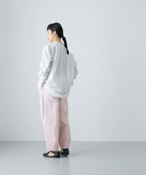 【新品・未使用】かぐれ　カラーコクーンパンツ　PINK かぐれ｜カラーコクーンパンツ | Rakuten Fashion(楽天
