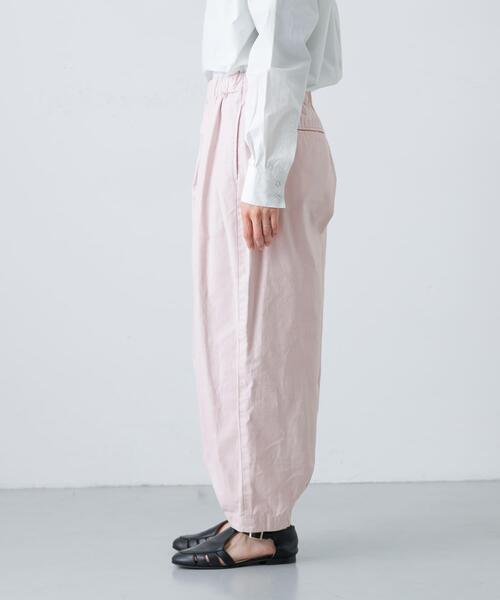 かぐれ　カラーパンツ　ピンク かぐれ｜カラーコクーンパンツ | Rakuten Fashion(楽天