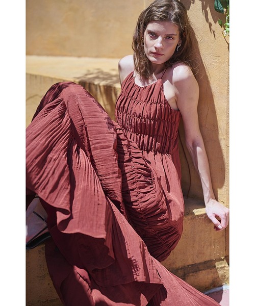 ワンピース Haute Summer Dress - Estella.K Haute Summer Dress -BEG.pnk- – Estella.K