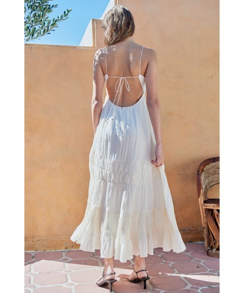 ❤️専用@【F】新品未使用タグ付き Estella.K ロング ワンピース ドレス Estella.K ワンピース Before Sunset Dress オフショルカット