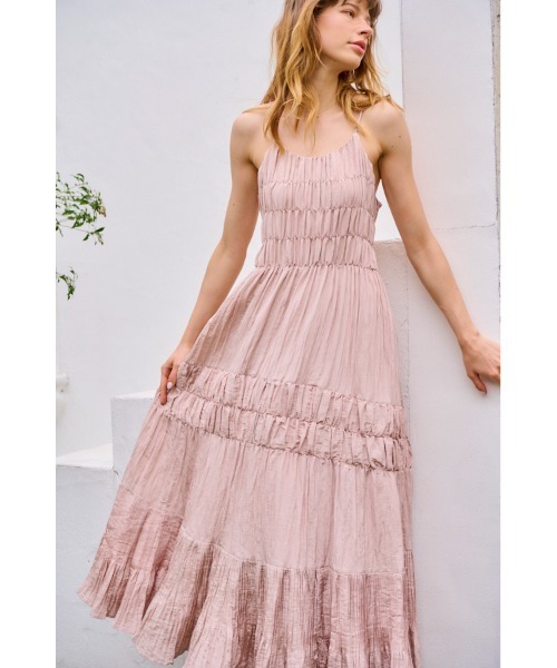 ワンピース Haute Summer Dress - Estella.K Haute Summer Dress -BEG.pnk- – Estella.K