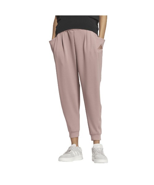 ゆったりサイズ♪ ADIDAS レディース ジョガーパンツ adidas パンツ ウエストバンド ジョガーパンツ / アディダス