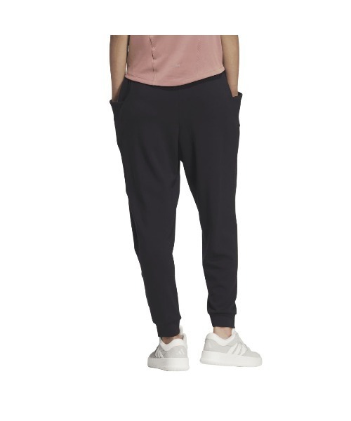 アディダス デニムジョガー レディース 黒　24サイズ adidas パンツ アディダス Lux AC ジョガー レディース