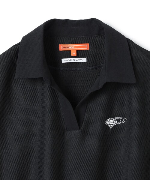 ポロシャツ ポロ ORANGE LABEL / スキッパー フレンチスリーブ プルオーバー レディース BEAMS GOLF ポロシャツ ポロ ORANGE LABEL / スキッパー