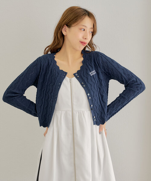 大人気リバイバル】パルクロ限定販売/スカラップ刺繍