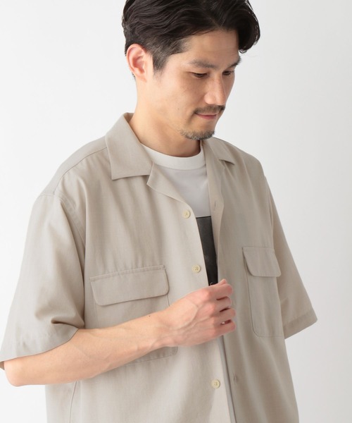 GLOBAL WORK（グローバルワーク） シャツ 爽快DRYタッチシャツ/一部