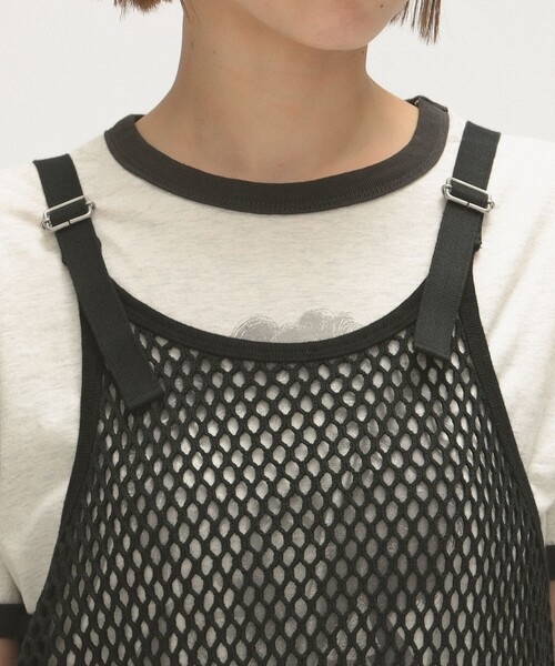 タンクトップ ノースリーブ maturely / フィッシュ ネット タンクトップ レディース BEAMS BOY タンクトップ ノースリーブ maturely / フィッシュ