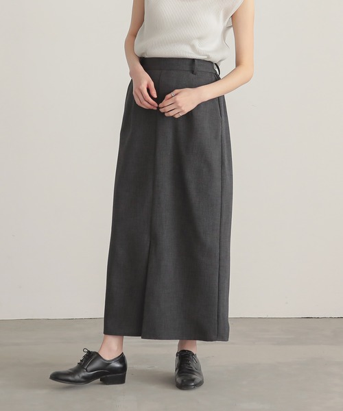 for/c（フォーシー） ロング スカート サマーツイードフロントベンツ
