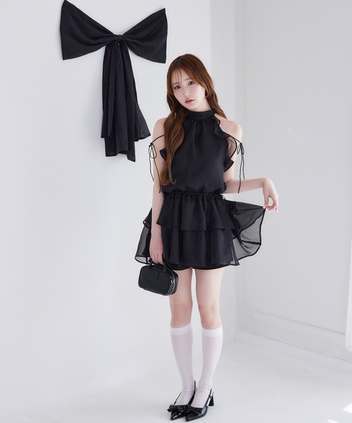 【5/6まで限定価格】NICE CLAUP アメスリミニワンピース one after another NICE CLAUP ワンピース 「新色追加！」アメ