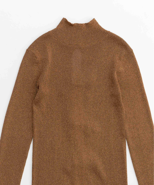 MAISON SPECIAL シルバー長袖ニット MAISON SPECIAL 「MAISON SPECIAL」 長袖ニット FREE シルバー