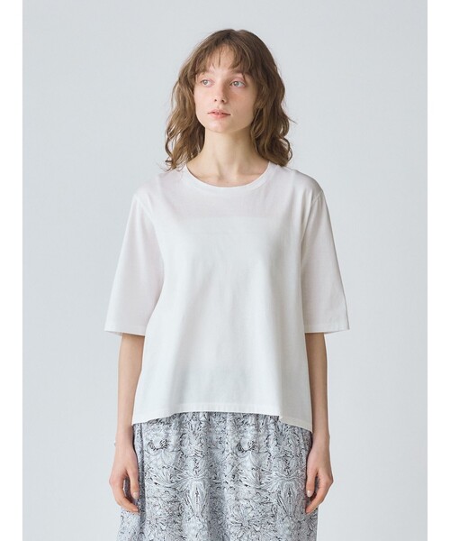 tシャツ MidiUmi バックギャザープルオーバー レディース MidiUmi tシャツ バックギャザープルオーバー レディース