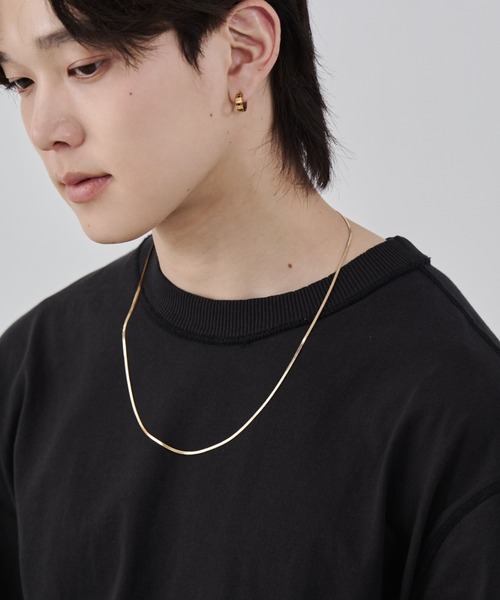 WYZ アレルギー対応 ネックレス 「 金属アレルギー対応 」2mm スネーク