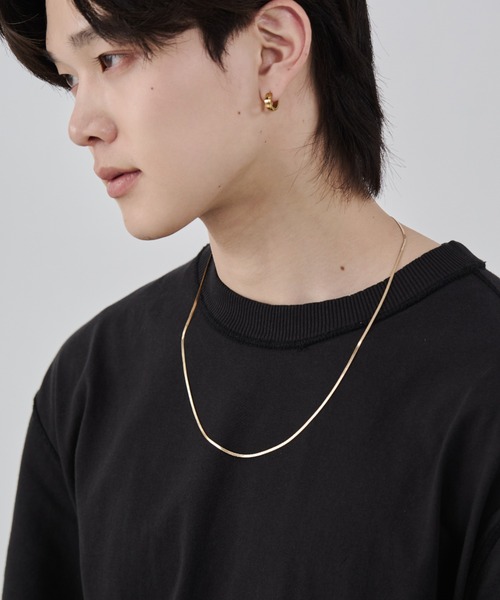 WYZ アレルギー対応 ネックレス 「 金属アレルギー対応 」2mm スネーク