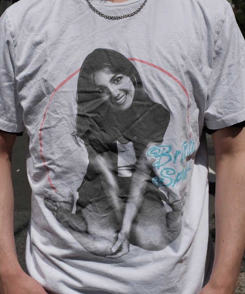 THRIFTY LOOK tシャツ スリフティルック / ”BRITNEY SPEARS”TEE