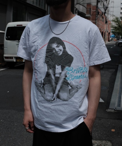 THRIFTY LOOK tシャツ スリフティルック / ”BRITNEY SPEARS”TEE