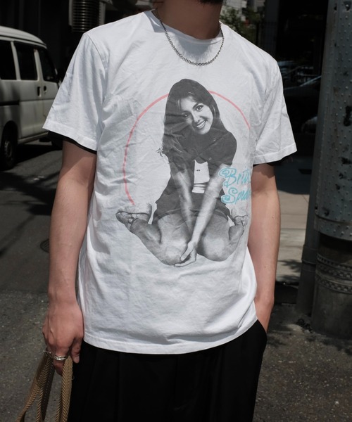 THRIFTY LOOK tシャツ スリフティルック / ”BRITNEY SPEARS”TEE