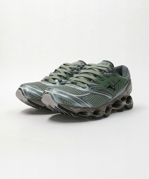 靴 Mizuno Wave Prophecy LS 27.5 Mizuno Wave Prophecy LS White Silver Running Shoes