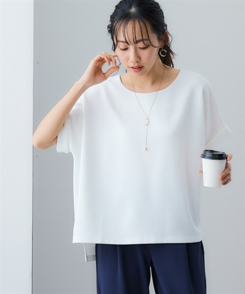 styling/ - styling カットソー 7days Life Styling tシャツ 半袖 「UVカット」バックタックボート