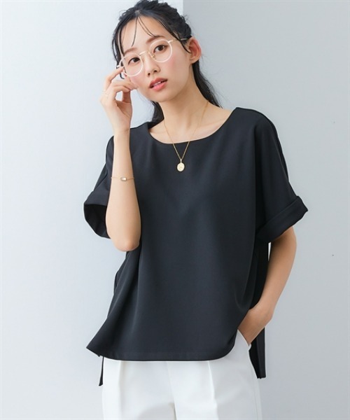 styling/ - styling カットソー 7days Life Styling tシャツ 半袖 「UVカット」バックタックボート