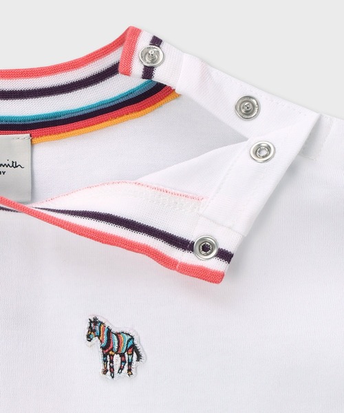 Paul Smith JUNIOR tシャツ ジュニア リブライン Tシャツ