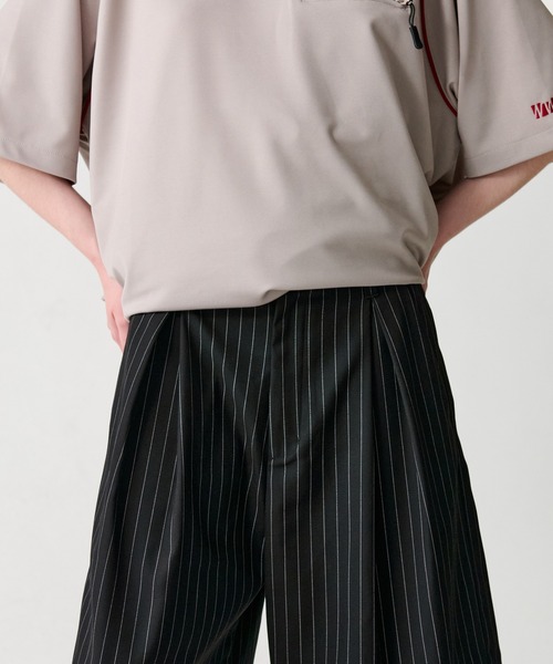 WETTEMPT スラックス 2TUCK WIDE HALF SLACKS / ツータック