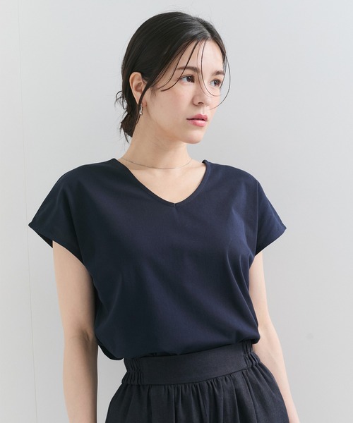 LE CERCLE par rope' tシャツ 半袖 「UVケア/接触冷感/吸水速乾」AIR