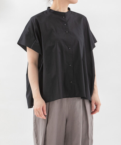 nop de nod ブラウス シャツ Cielタックショルダースタンド