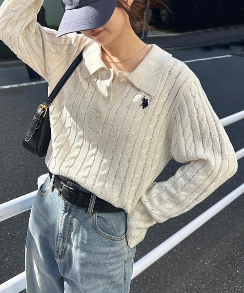 U.S. POLO ASSN.（ユーエスポロアッスン） ニット セーター 「26SS新色