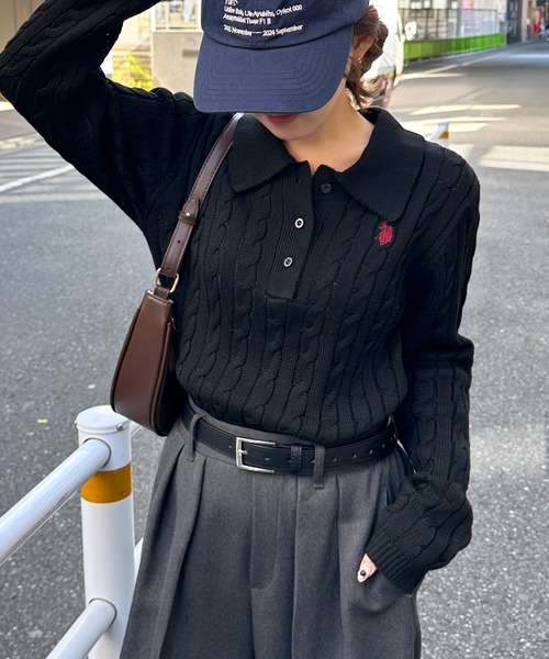 U.S. POLO ASSN.（ユーエスポロアッスン） ニット セーター RANAN