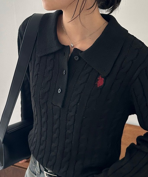 U.S. POLO ASSN.（ユーエスポロアッスン） ニット セーター 「26SS新色
