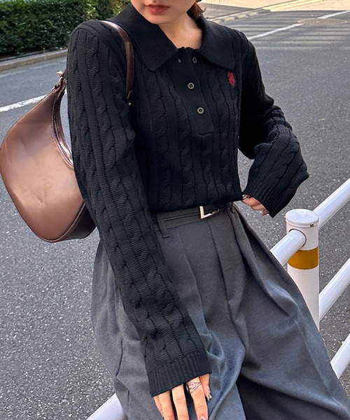U.S. POLO ASSN.（ユーエスポロアッスン） ニット セーター 「26SS新色