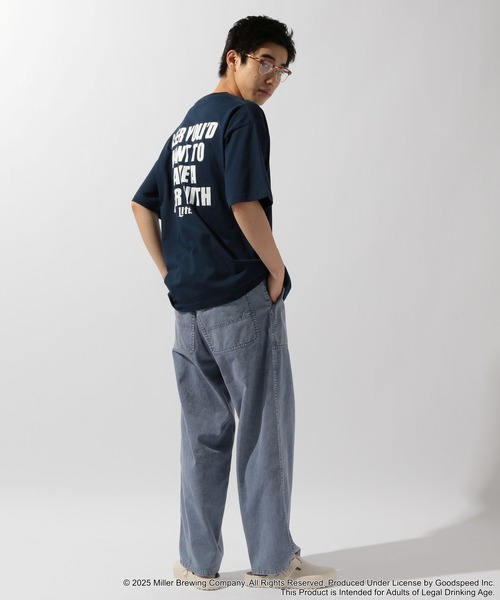大人気！mnml★ ネオン ベーシック Tシャツ ★クーポン付き niko and… tシャツ 「COOR LIGHTS / MILLER LITE」コラボ