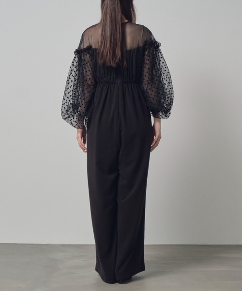 andresd パンツドレス ANDRESD パンツドレス ruffled bustier pants dress / ラッフル