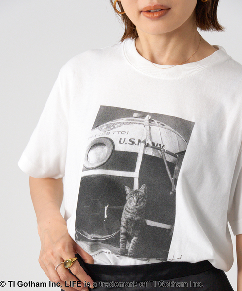 IENA tシャツ LIFE PICTURE COLLECTION PHOTO Tシャツ