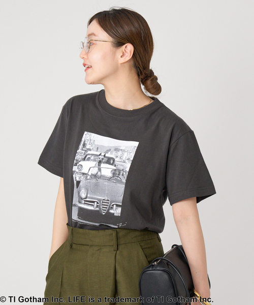 tシャツ LIFE PICTURE COLLECTION　PHOTO Tシャツ レディース IENA tシャツ LIFE PICTURE COLLECTION PHOTO Tシャツ