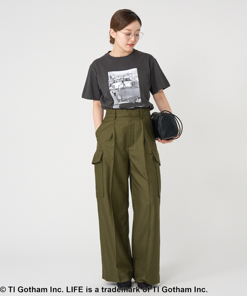 IENA tシャツ LIFE PICTURE COLLECTION PHOTO Tシャツ