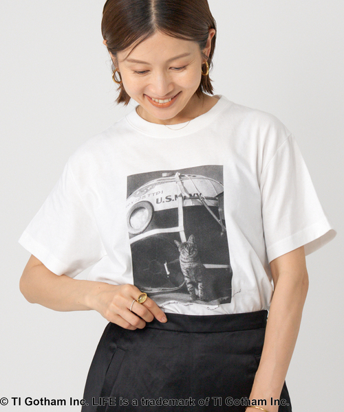 tシャツ LIFE PICTURE COLLECTION　PHOTO Tシャツ レディース IENA tシャツ LIFE PICTURE COLLECTION PHOTO Tシャツ