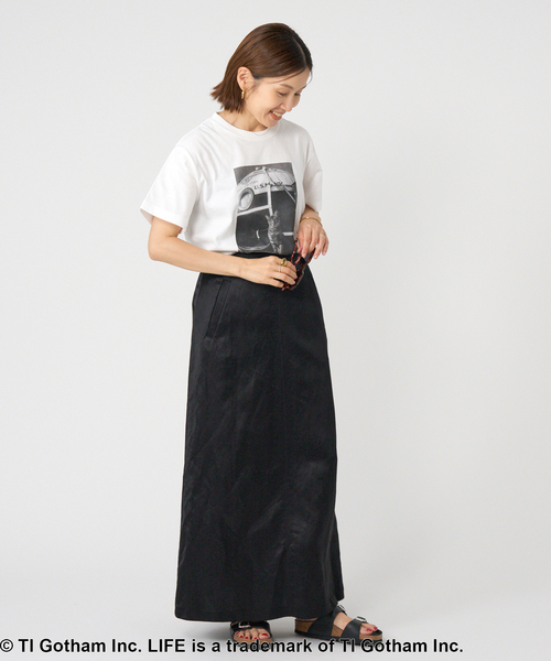 IENA tシャツ LIFE PICTURE COLLECTION PHOTO Tシャツ