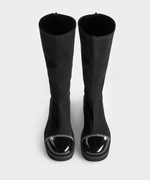 CHARLES ＆ KEITH（チャールズ&キース） ブーツ ブレイドチェーン