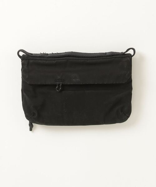 topologie ブラック ポーチ Topologie 「Topologie」 ポーチ ONE SIZE ブラック メンズ